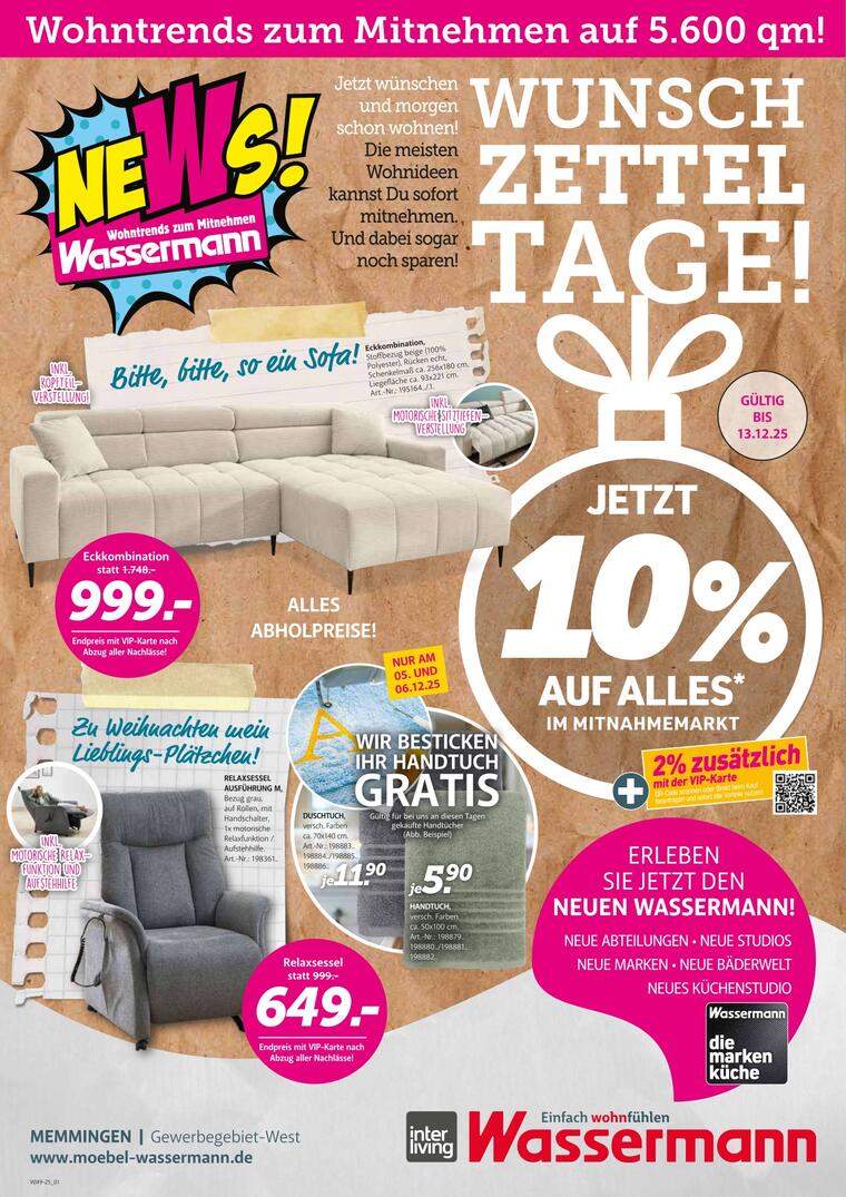 Möbel Wassermann