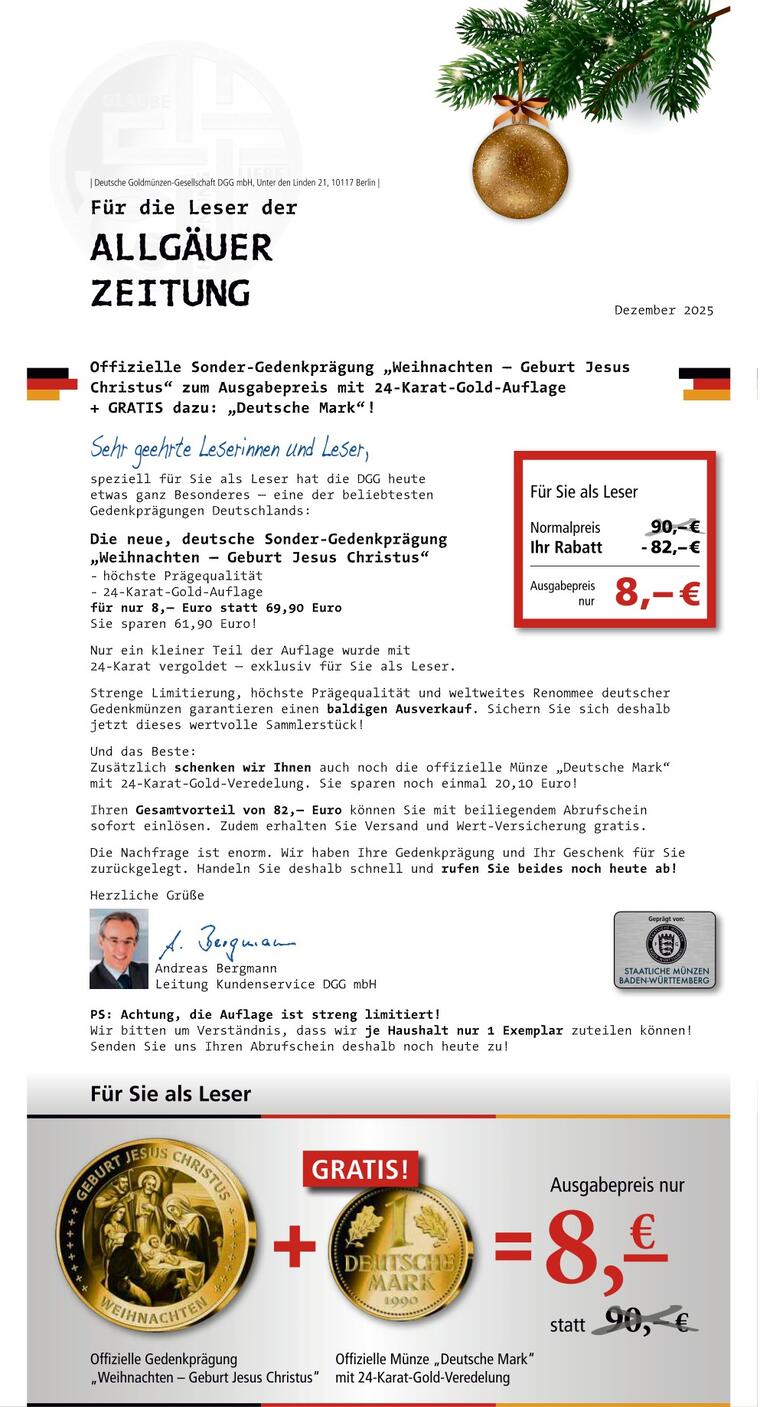 DGG Deutsche Goldmünzen
