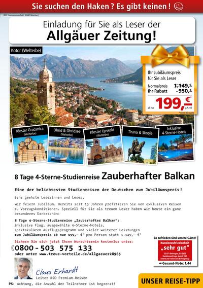 RSD Reisen 2026-06-29