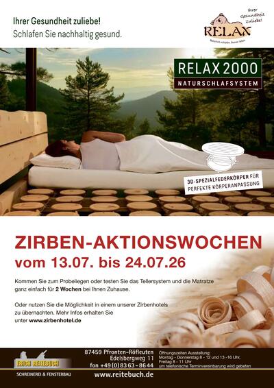 Schreinerei Reitebuch 2026-07-10